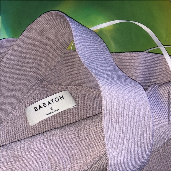 Babaton Cross Neck Knit Top - Picture 4 of 6